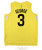 Keyonte George Autographed Utah Jazz Yellow Nike Remix Swingman Jersey Panini
