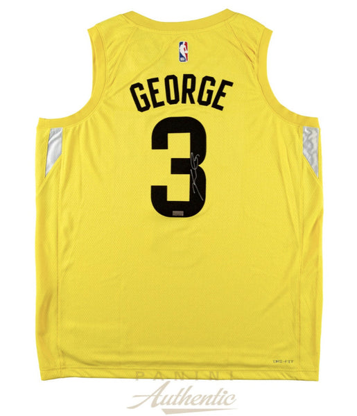 Keyonte George Autographed Utah Jazz Yellow Nike Remix Swingman Jersey Panini