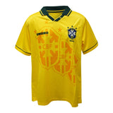 Dunga Signed Brazil National Team Jersey (Beckett) 1994 World Cup Champion