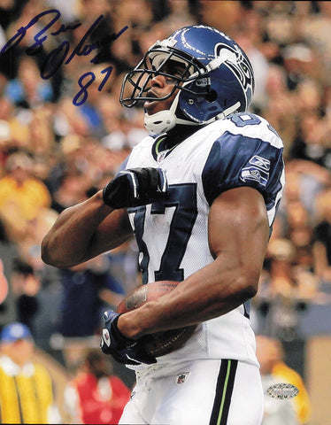 Ben Obomanu Autographed Signed 8x10 Photo Seattle Seahawks MCS Holo #63114