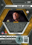 Kaleb Johnson Autographed 2025 Panini Mosaic Silver #289 Card Beckett 57010