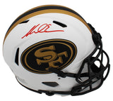 Mike Evans Signed San Francisco 49ers Speed Authentic Lunar NFL Helmet