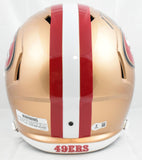 Mykel Williams Autographed San Francisco 49ers F/S Speed Helmet - Beckett W Holo