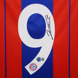 Robert Lewandowski Signed Bayern Munich Soccer Jersey #9 with Beckett COA