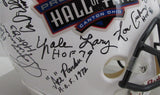 NFL Hall of Famers Multi-Signed (24) Full Size Replica Football Helmet 213070