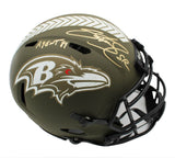 Steve Smith Sr Signed Raven Speed Authentic STS NFL Helmet w- Agent 89 Insc
