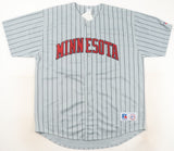 Shannon Stewart Signed Minnesota Twins Pinstriped Jersey /PSA COA 14 Year Career