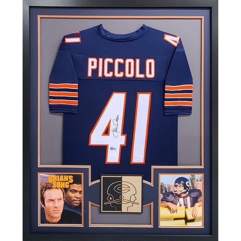James Caan Autographed Signed Framed Brian's Song Piccolo Jersey BECKETT