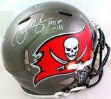 Derrick Brooks Signed Buccaneers F/S Speed Authentic Helmet w/HOF-BeckettW Holo