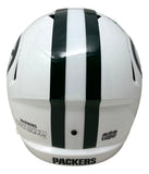 Brett Favre Signed Green Bay Packers FS White Replica Speed Helmet Radtke Holo