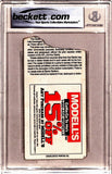 Michael Strahan Signed New York Giants Ticket Stub 09/06/98 Beckett Slab 40433