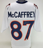 Ed McCaffrey "2x SB Champs" Signed Denver Broncos White Road Jersey (JSA COA) WR