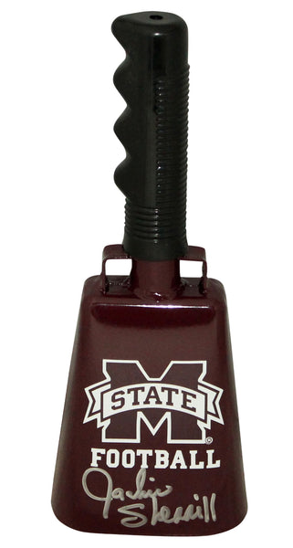 JACKIE SHERRILL AUTOGRAPHED MISSISSIPPI STATE BULLDOGS FOOTBALL COWBELL COA