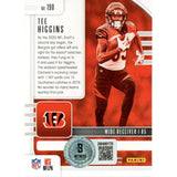 Tee Higgins Autographed Panini Absolute 190 Who Dey Trading Card Beckett 48920