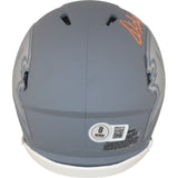 Warren Sapp Autographed Tampa Bay Buccaneers Slate Mini Helmet Beckett 50193