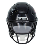 Devin Hester Autographed Chicago Bears Speedflex MIDI Helmet Beckett Witnessed