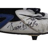 Reggie Rivers Signed Game Used Reebok Sz 13 Cleat Right Foot Beckett 44722