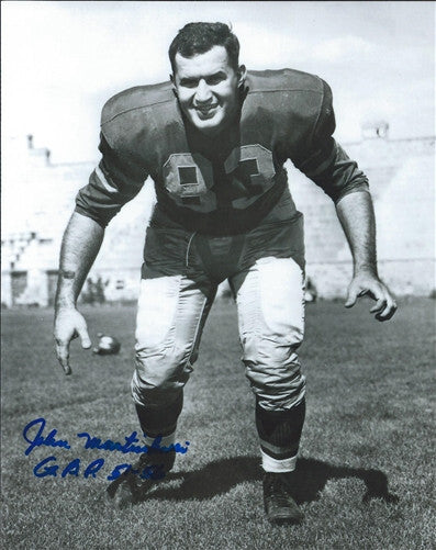 Green Bay Packers GBP HOF JOHN MARTINKOVIC Signed 8x10 AUTO Photo #2