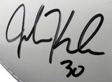 John Kuhn Signed/Inscribed "SB XLV Champs" Packers Logo Football JSA 156760