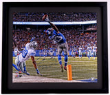 ODELL BECKHAM JR. Signed / Inscribed Metallic Framed  20x24 Photo STEINER LE 50