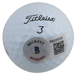 John Daly Authentic Signed Titleist Golf Ball Autographed BAS Witnessed