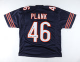 Doug Plank Signed Chicago Bears Jersey "SB XX Champs" (JSA) 1975 Draft Pick