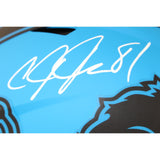 Calvin Johnson Autographed Detroit Lions Authentic Rave Helmet Beckett W 51794