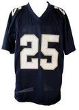 Raghib Rocket Ismail Notre Dame Signed/Autographed Custom Jersey JSA 209893