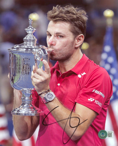 Stanislas Wawrinka Authentic Signed 8x10 Photo Autographed BAS #BH027593