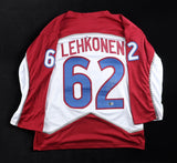 Artturi Lehkonen Signed Colorado Avalanche Jersey (Beckett) 22 Stanley Cup Champ