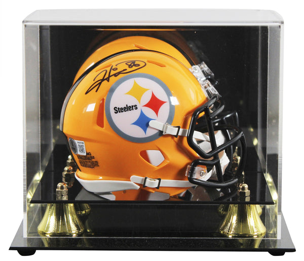 1962 football helmet Steelers Hines Ward Signed 1962 Throwback Speed Mini Helmet w/ Case BA – Super Sports Center