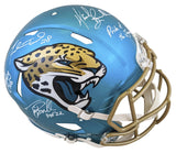 Jaguars (3) Taylor, Brunell & Boselli Signed Flash F/S Speed Proline Helmet BAS