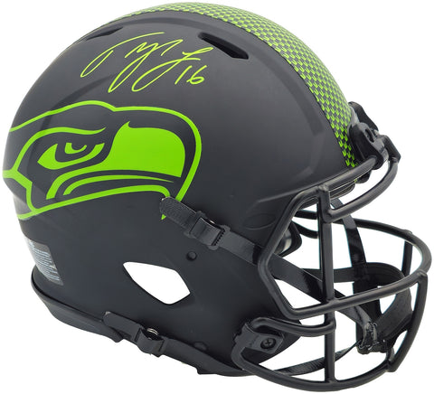 TYLER LOCKETT AUTOGRAPHED SEAHAWKS ECLIPSE FULL SIZE AUTHENTIC HELMET MCS 236378