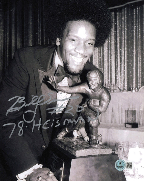 Billy Sims Autographed 8x10 Photo Oklahoma "78 Heisman" Beckett QR #BS12770