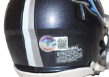 Derrick Mason Autographed Tennessee Titans Speed Mini Helmet Beckett 35585