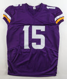 Dallas Turner Signed Minnesota Vikings Pro Cut Jersey (Beckett) 2024 1st Rnd Pck