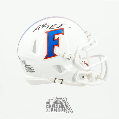 Anthony Richardson Autographed Florida White Mini Football Helmet - Fanatics