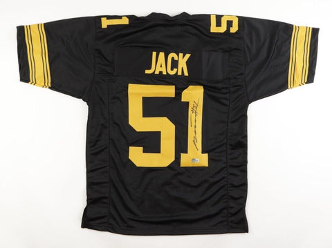 Myles Jack Signed Steelers Jersey (Beckett) Pittsburgh Linebacker / UCLA