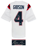 Antonio Gibson Signed White Custom Football Jersey - (BECKETT COA)