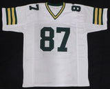 Green Bay Packers Robert Brooks Autographed Signed White Jersey JSA #WA944231