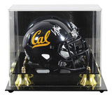 California Cameron Jordan Signed Speed Mini Helmet W/ Case BAS Witnessed