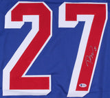 Ryan McDonagh Signed New York Rangers Jersey (Beckett COA) Tampa Bay Defensman