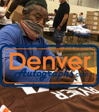 Earnest Byner Autographed/Signed Pro Style Brown XL Jersey Beckett 35501