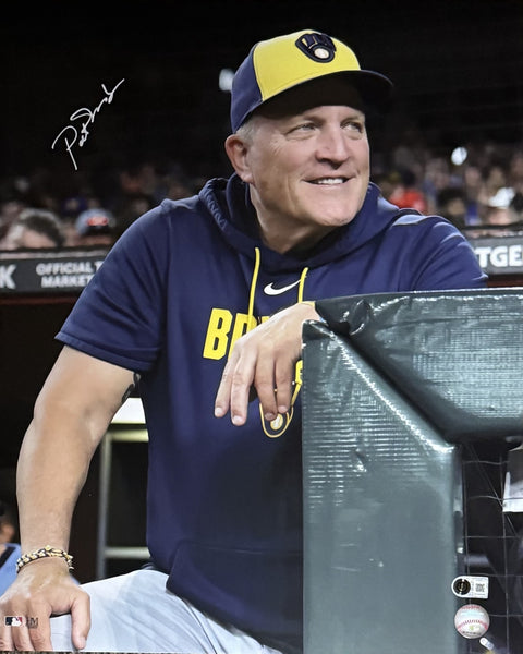 PAT MURPHY Signed 16X20 Photo #5 AUTO - Milwaukee Brewers - BAS