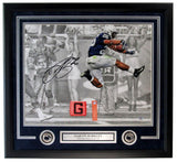 Saquon Barkley Penn State Signed/Autographed 16x20 Photo Framed PSA/DNA 203367