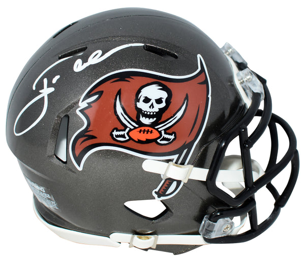 JON GRUDEN SIGNED TAMPA BAY BUCCANEERS SPEED MINI HELMET BECKETT