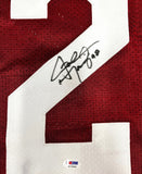 Texas A&M Aggies Johnny Manziel Autographed Signed Maroon Jersey PSA/DNA #R72830