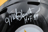 Mel Blount HOF Autographed Full Size Speed Replica Football Helmet Steelers JSA