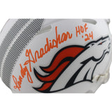 Randy Gradishar Autographed Denver Broncos 24 Alt Mini Helmet HOF Beckett 49067