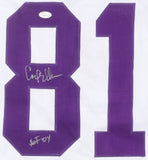Carl Eller Signed Minnesota Vikings Throwback Jersey Inscribed HOF 04 (JSA) D.E.